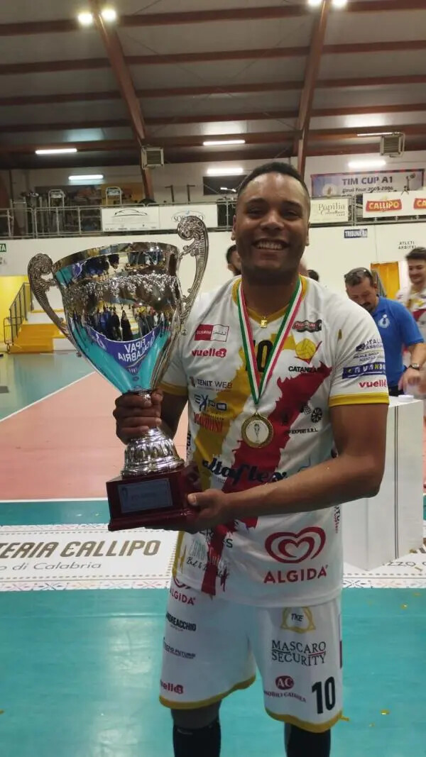 images Volley, Altaflex Catanzaro: la Calabria è tua! Fontana chiude il match e la Coppa è giallorossa 