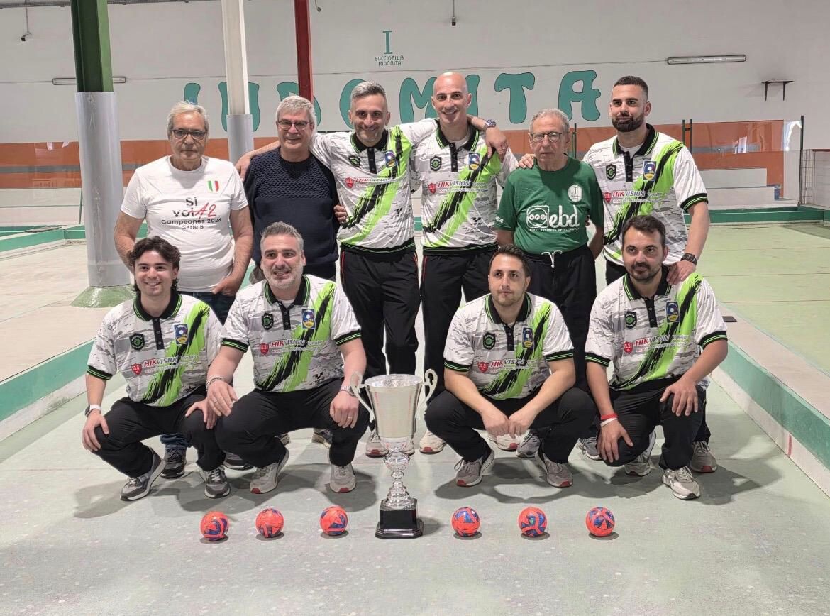 images Bocciofila Indomita promossa in Serie A2, le congratulazioni del consigliere comunale Sergio Costanzo