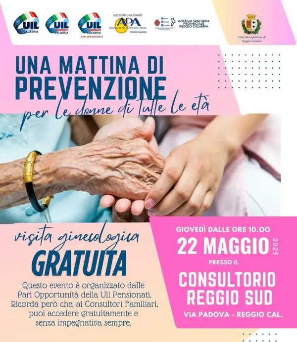 images A Reggio Calabria una mattinata interamente dedicata alla salute e alla&nbsp;prevenzione femminile