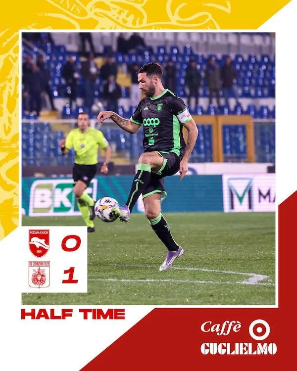 Serie B, PESCARA vs CATANZARO: 0-1 squadre negli spogliatoi (AGGIORNAMENTI)