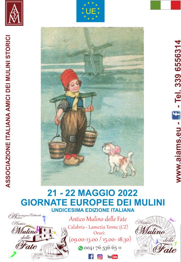 L’Antico Mulino delle Fate di Lamezia Terme partecipa alle Giornate dei mulini storici europei 2022 images L’Antico Mulino delle Fate di Lamezia Terme partecipa alle Giornate dei mulini storici europei 2022
