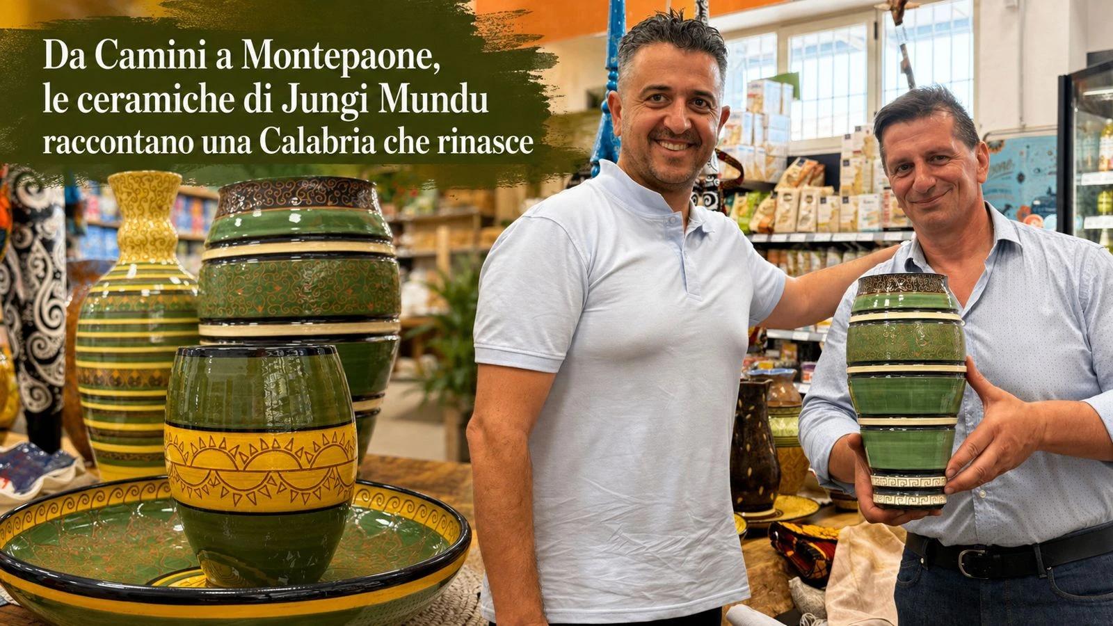 Da Camini a Montepaone, le ceramiche di Jungi Mundu raccontano una Calabria che rinasce 