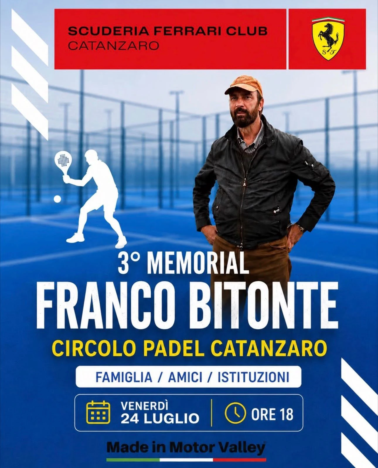 Catanzaro celebra il "III Memorial Franco Bitonte"