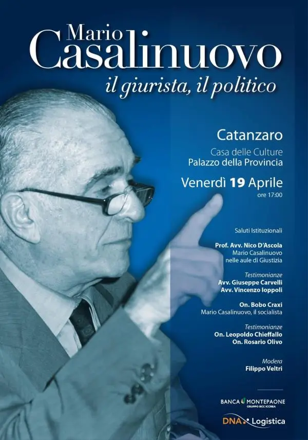 Catanzaro, alla Casa delle Culture un incontro per ricordare Mario Casalinuovo
 images Catanzaro, alla Casa delle Culture un incontro per ricordare Mario Casalinuovo