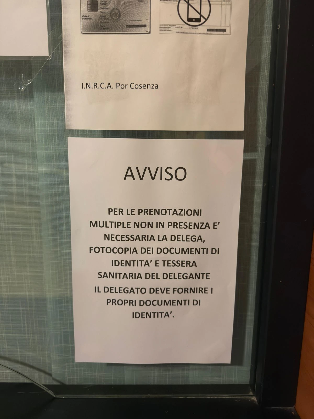 Cup Inrca di Cosenza, l’ADPS: “Un disservizio intollerabile”