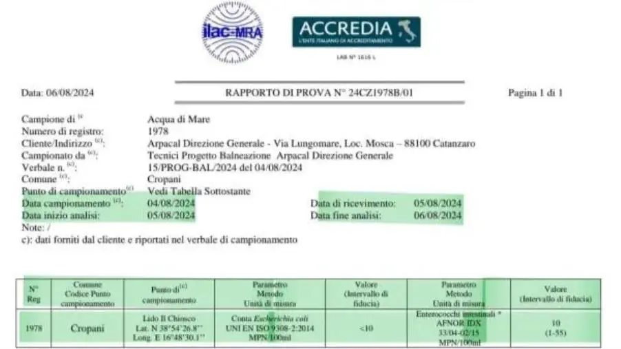 Mare sporco a Cropani, il Comune: "Le materie organiche non provengono da scarichi fognari" images Mare sporco a Cropani, il Comune: "Le materie organiche non provengono da scarichi fognari"