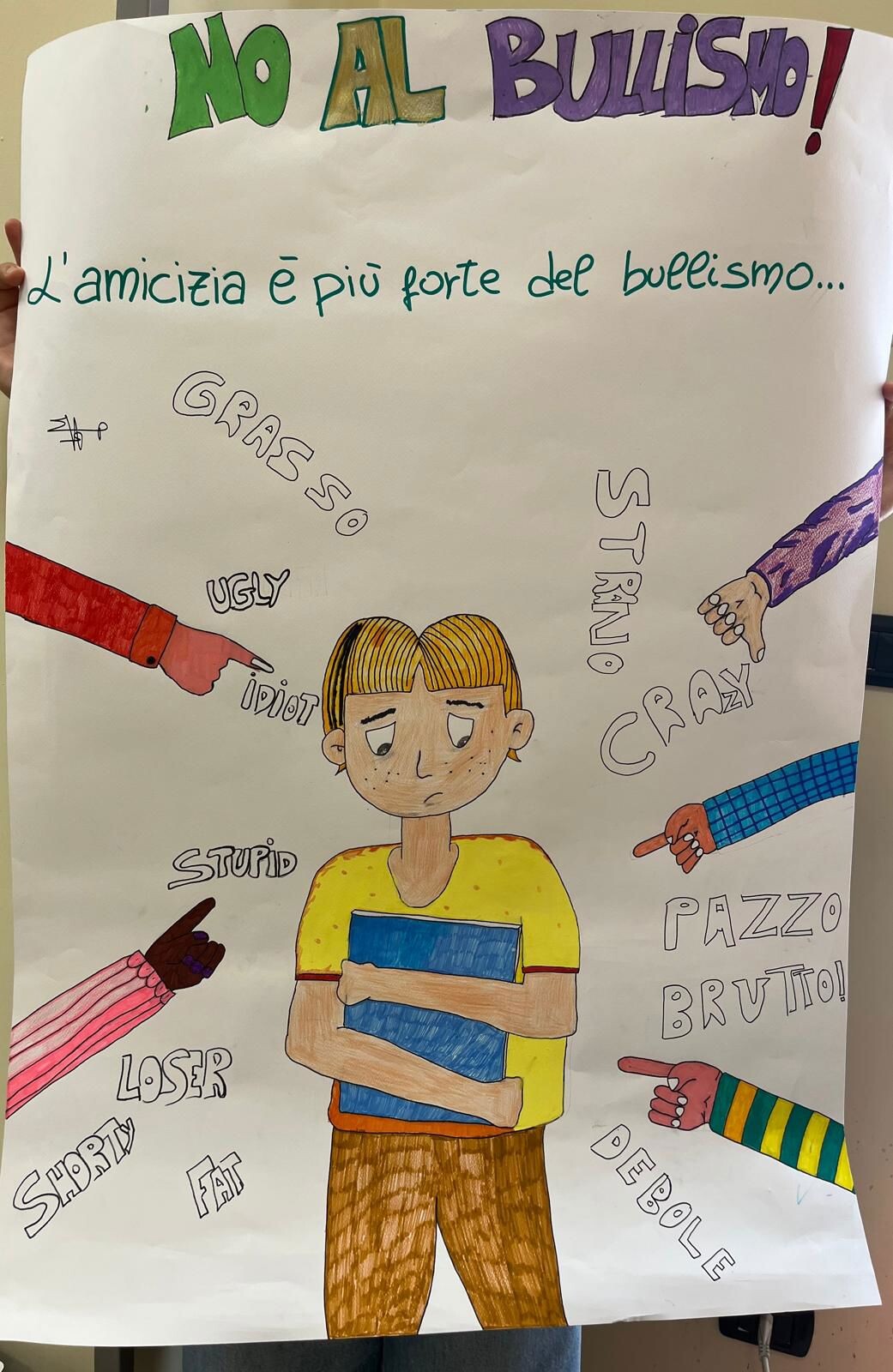 images L'arte come scudo: i giovani dicono "NO" al bullismo con la forza dell'inclusione