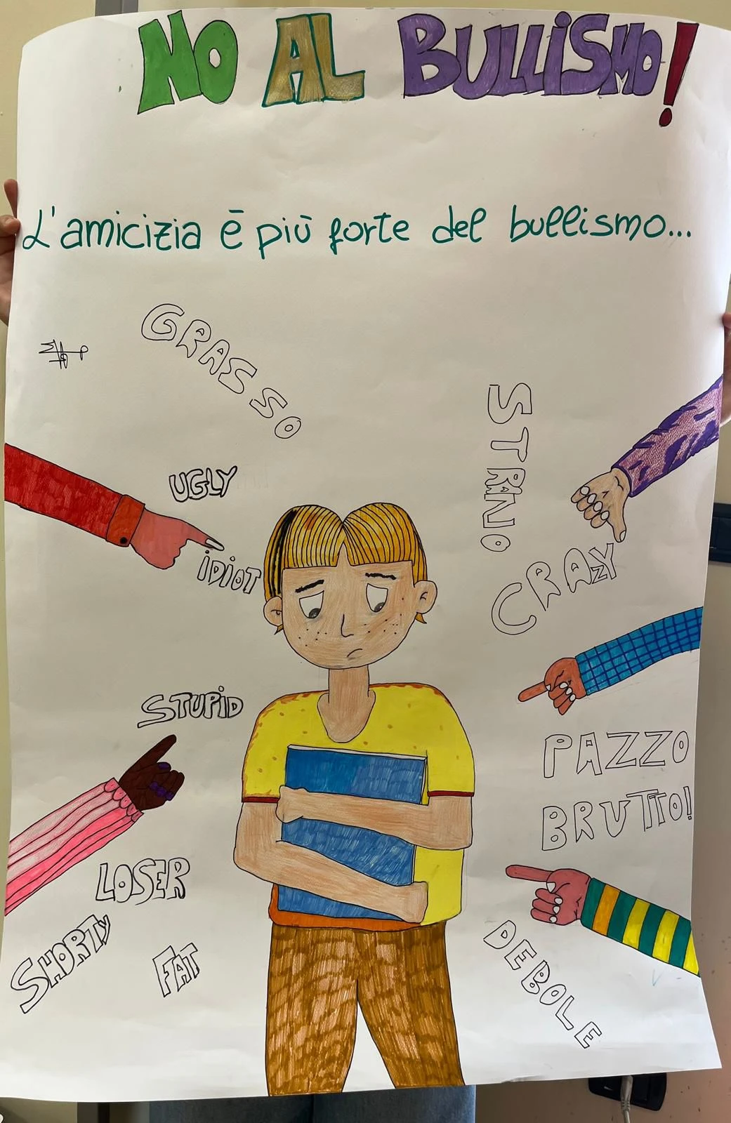 L'arte come scudo: i giovani dicono "NO" al bullismo con la forza dell'inclusione