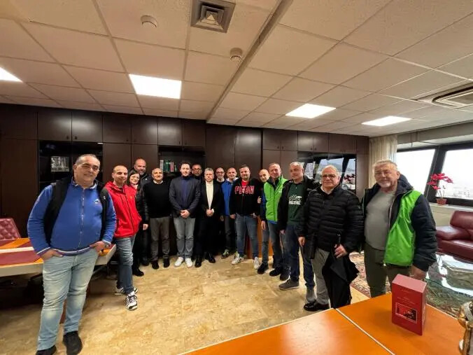 images Sciopero metalmeccanici, una delegazione di lavoratori calabresi ricevuta a Palazzo Campanella