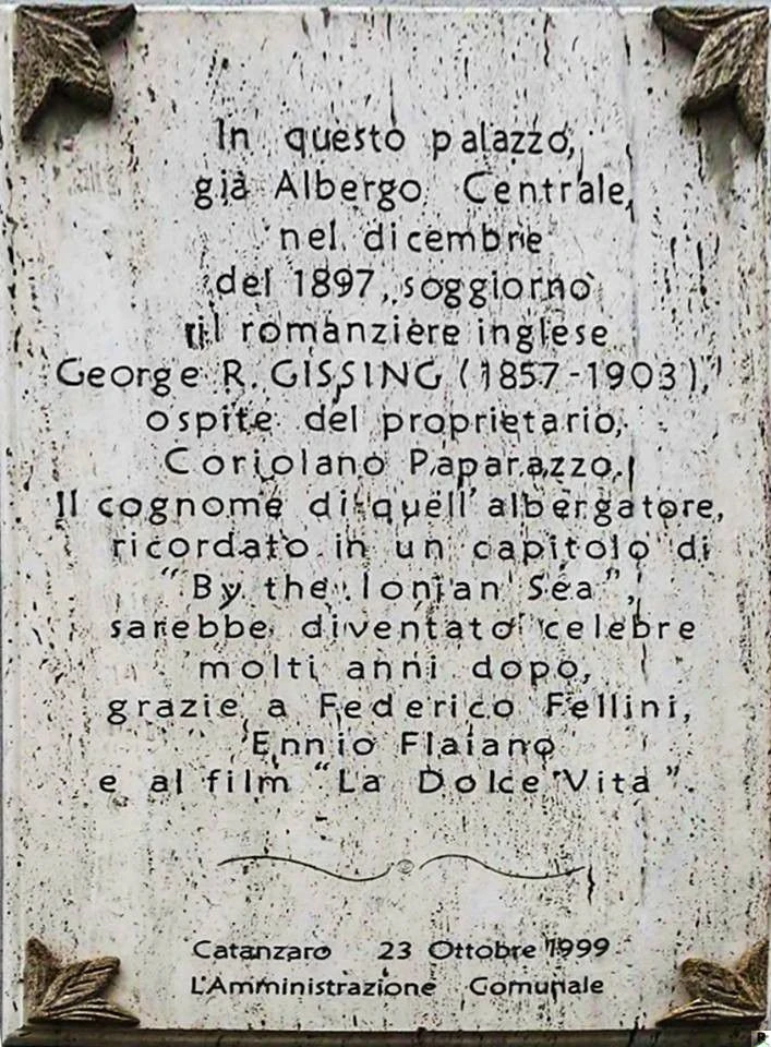 Aurelio Fulciniti: "Il 'Paparazzo', una storia di Calabria"