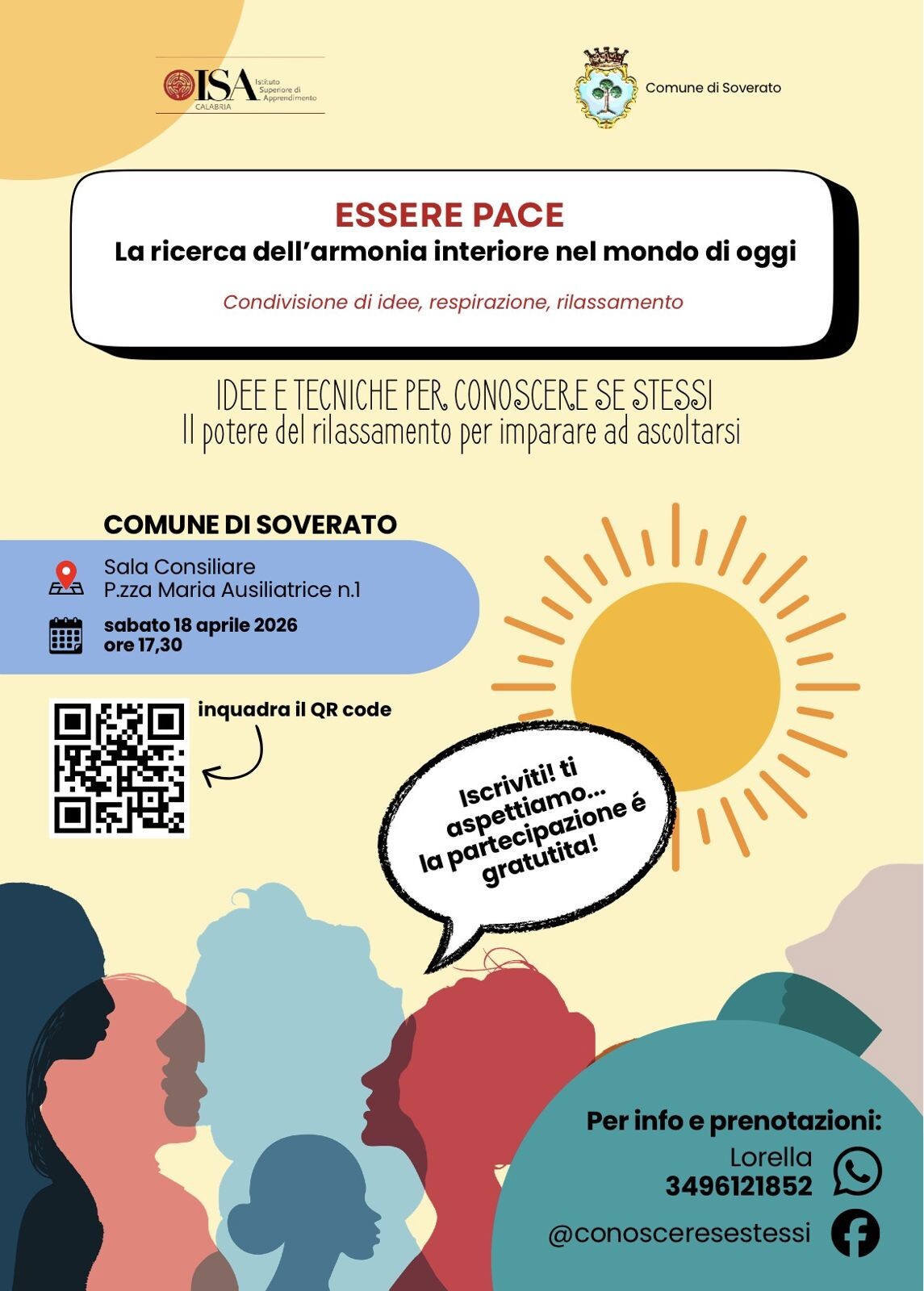 images ISA Calabria presenta il programma 2026 “Essere pace”: primo incontro il prossimo 18 aprile a Soverato