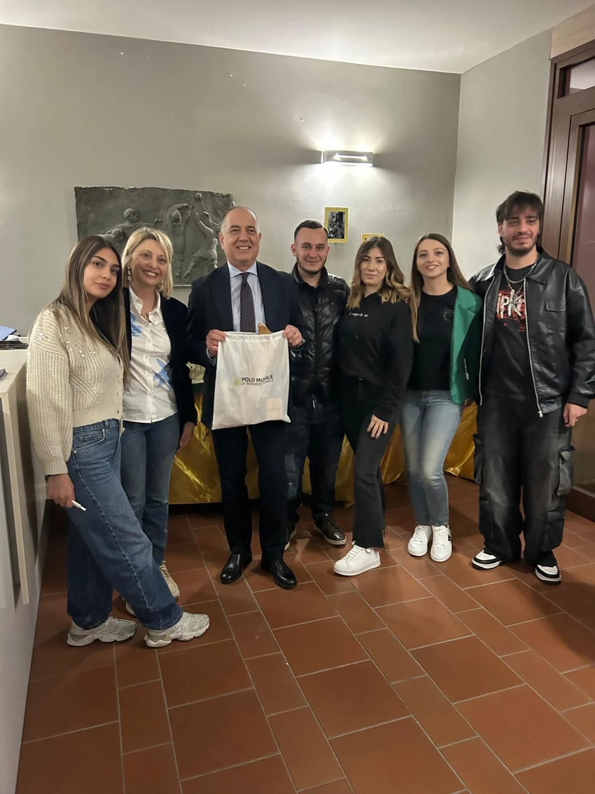 Il Sottosegretario alla Cultura Giampiero Cannella in visita al Polo Museale di Soriano Calabro