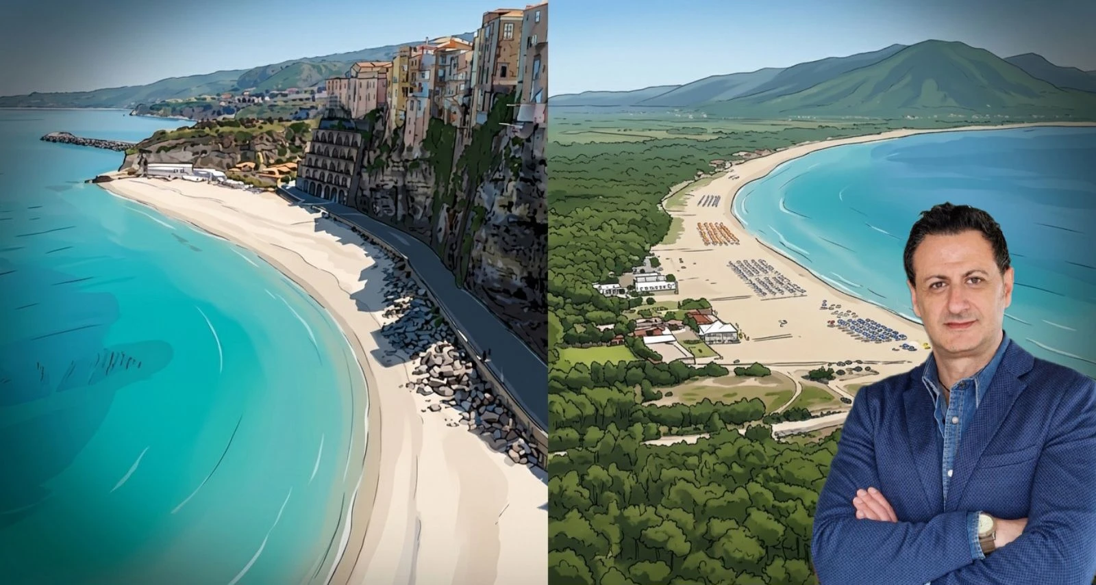 Arco Jonico, Mazza (Magna Graecia): "L’inganno dello specchio tirrenico"
