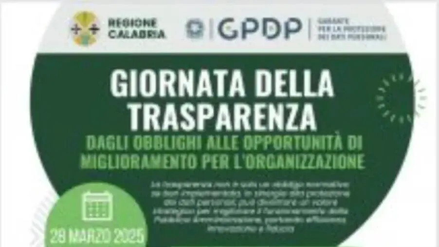 images Il 28 marzo a Catanzaro la "Giornata della trasparenza": dagli obblighi alle opportunità di miglioramento per l’organizzazione