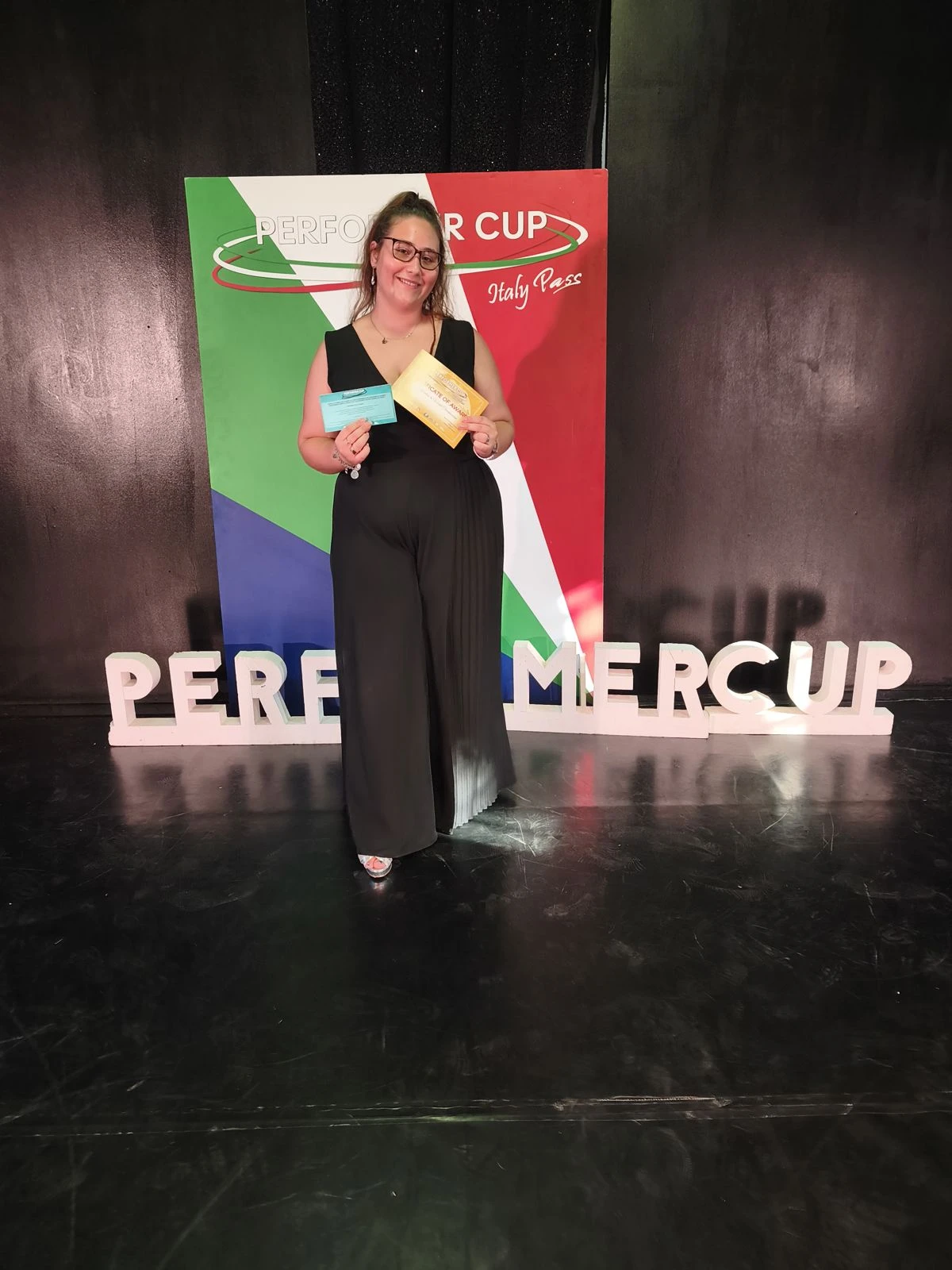 Olimpiadi arti performative, Anna La Croce difende la bandiera calabrese 