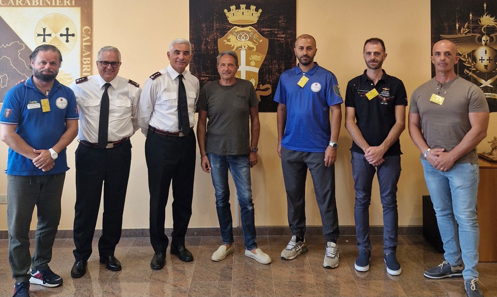 images Unarma in visita alla Legione Carabinieri Calabria: "Caserma moderna e funzionale"