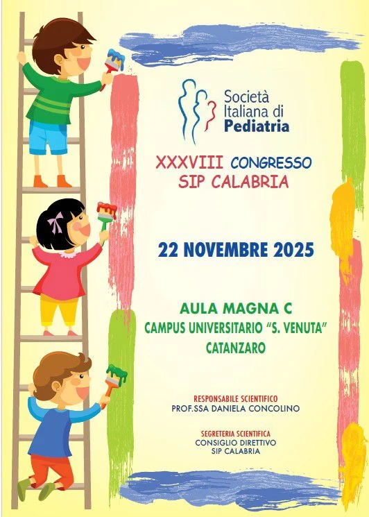A Catanzaro il XXXVIII Congresso SIP Calabria: a confronto sui temi più attuali della pediatria