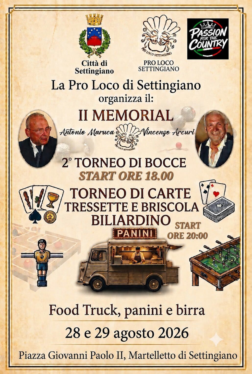 A Settingiano si torna a giocare insieme: due serate tra sport, tradizione, musica e divertimento images A Settingiano si torna a giocare insieme: due serate tra sport, tradizione, musica e divertimento