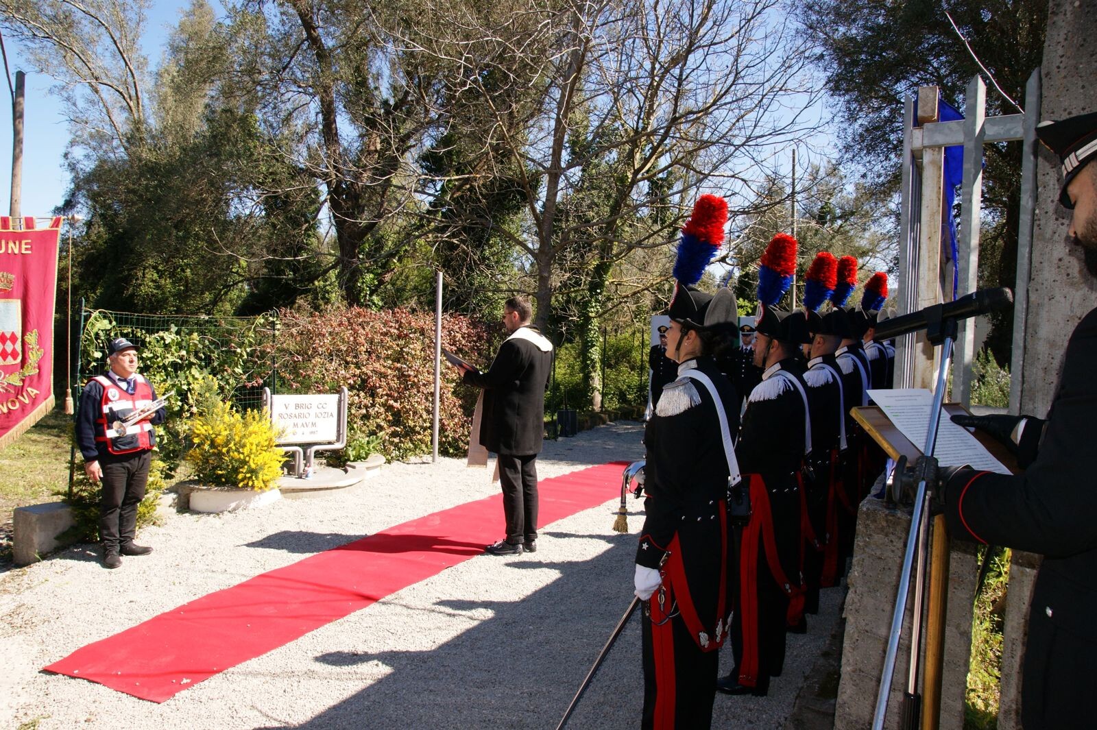 images A Cittanova la cerimonia in memoria del vice brigadiere Rosario Iozia