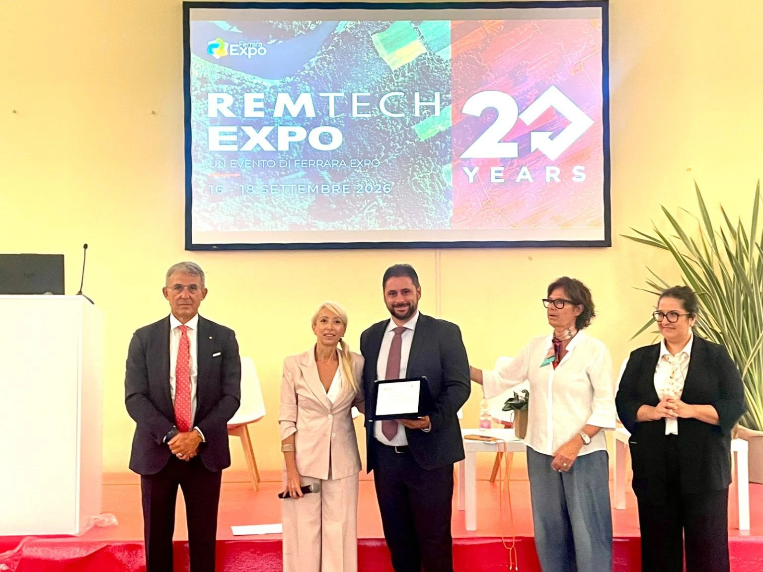 CalabriAmbiente premiata a Ferrara, Montuoro: “È un orgoglio essere protagonisti nazionali”