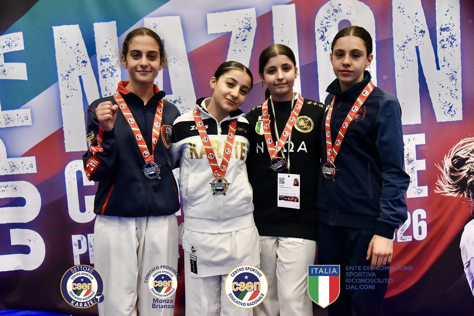 images Karate, trionfo dell’A.s.d. New Talents: 14 medaglie alla Coppa Nazionale Csen a Pescara