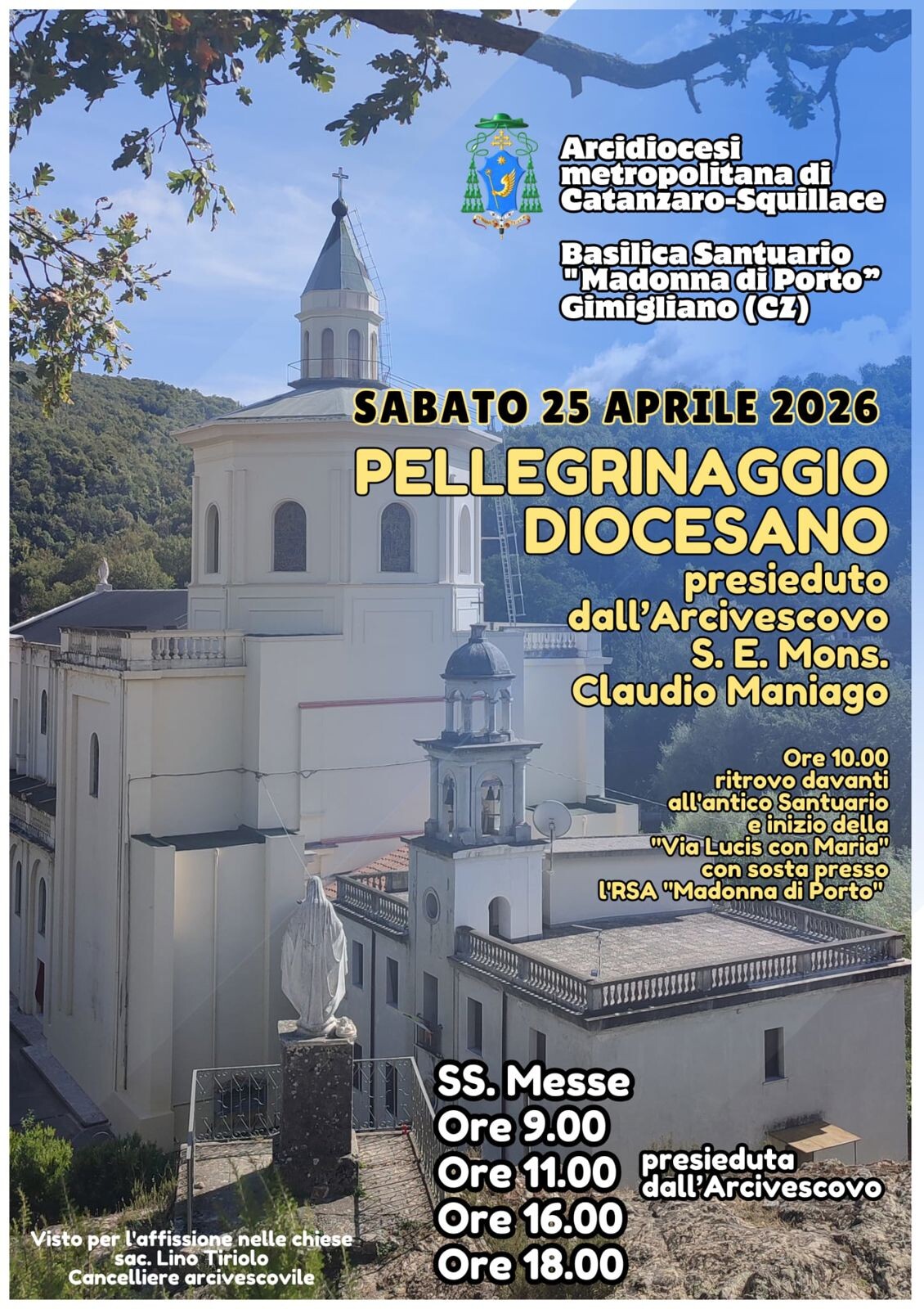 images Pellegrinaggio diocesano a Porto, il 25 aprile la 60ª edizione guidata dall’Arcivescovo Maniago