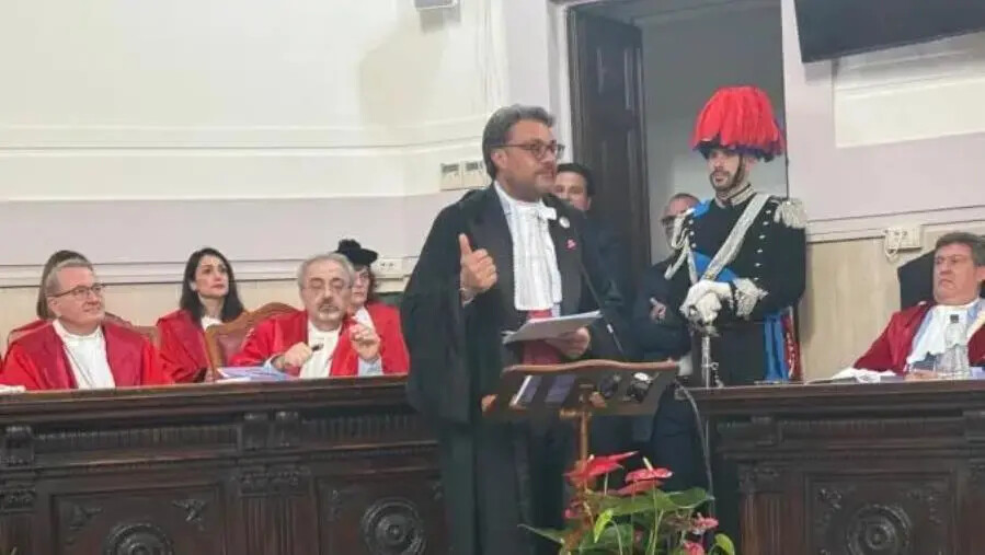 images Inaugurazione anno giudiziario a Catanzaro, l’intervento del presidente della Camera Penale Iacopino