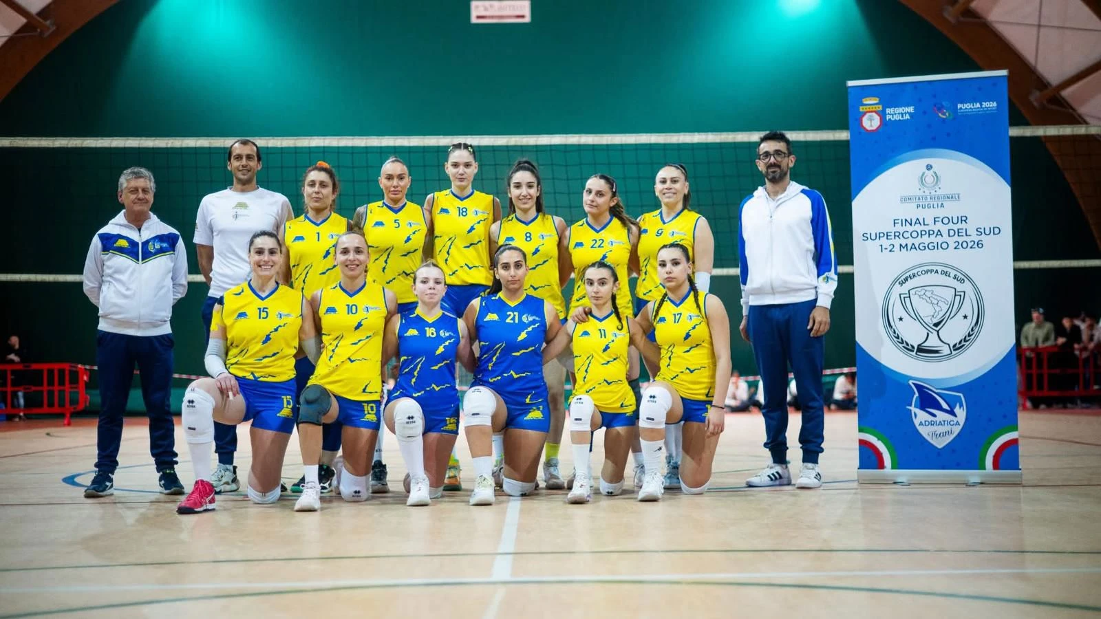 Pallavolo, Rossano sfiora la Supercoppa ma la
spunta Trani 