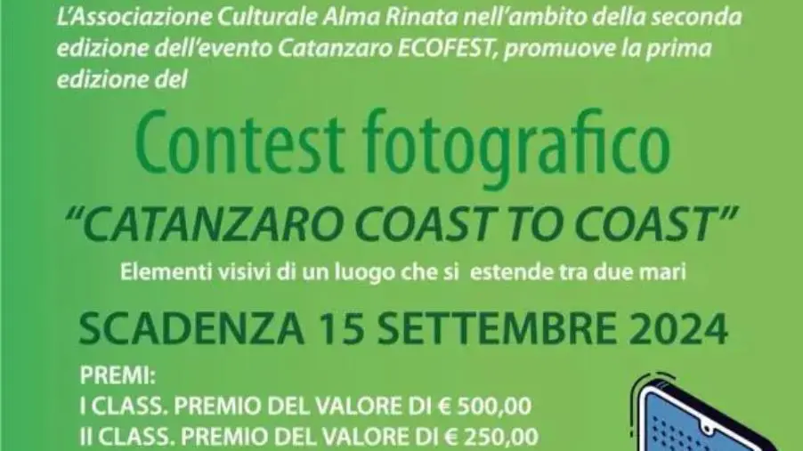 images EcoFest, a via il contest fotografico "Catanzaro coast to coast"