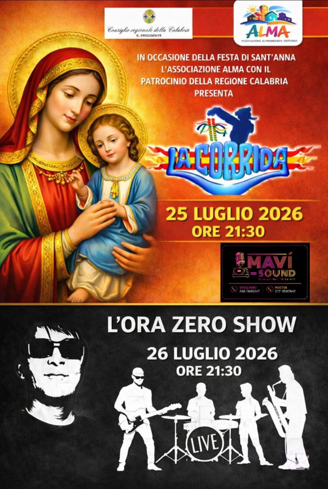 Festa di Sant’Anna a Signorello, il plauso di Sergio Costanzo 