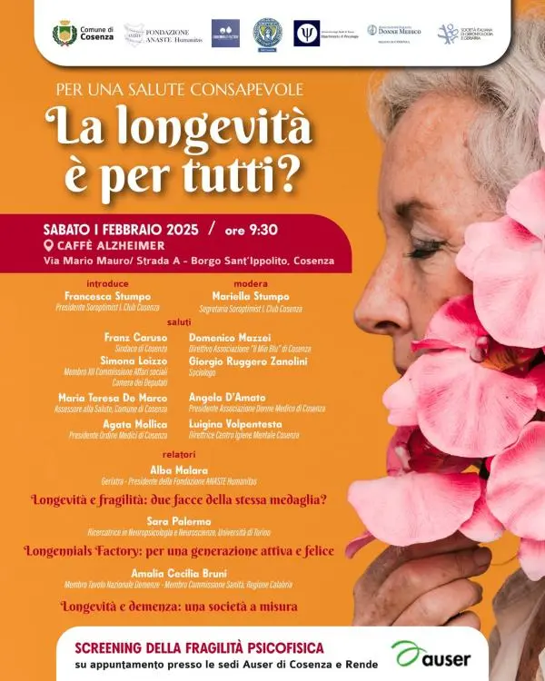 Gli anziani, un’importante risorsa per la nostra società: a Cosenza il convegno sabato 1 febbraio images Gli anziani, un’importante risorsa per la nostra società: a Cosenza il convegno sabato 1 febbraio