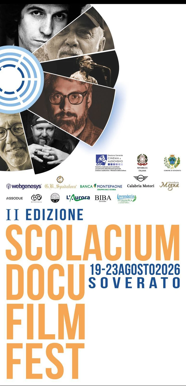 Scolacium Docu Film Fest, da domani a Soverato cinque serate per raccontare la musica italiana attraverso il cinema