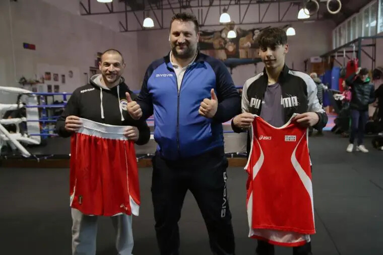 images Pugilato, grande accoglienza a Soverato per il campione olimpico Roberto Cammarelle