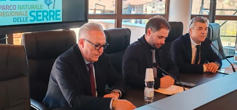 Parco naturale regionale delle Serre: insediato il nuovo commissario alla presenza dell’assessore Montuoro