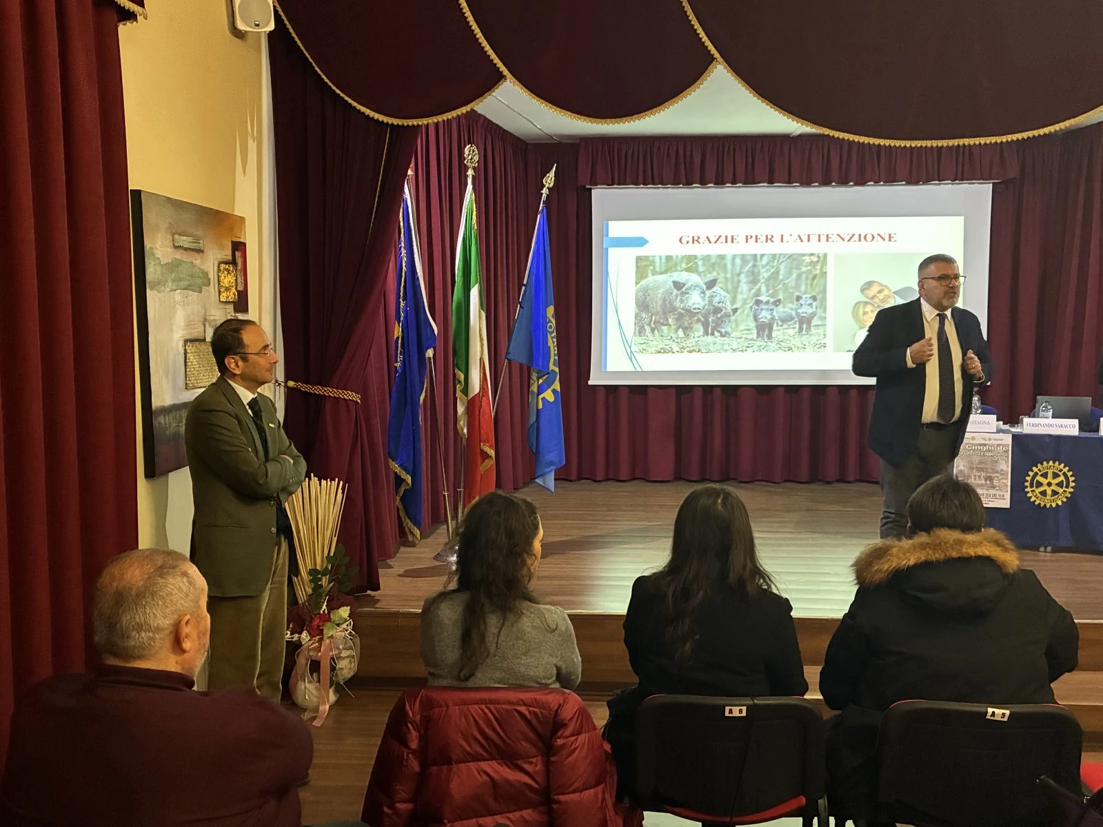 Il cinghiale tra conflitto e opportunità: a Catanzaro il confronto promosso dal Rotary Club