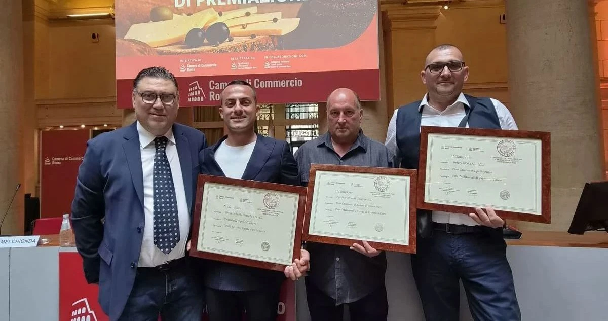 Premio Roma 2026, premiate 3 aziende catanzaresi: gli auguri di Assipan Confcommercio Catanzaro 
