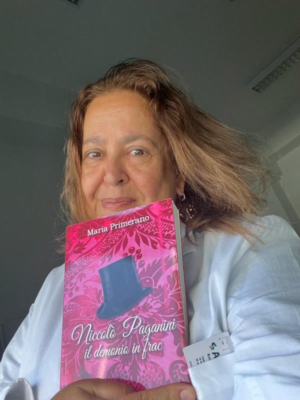 images Libri, "Niccolò Paganini Il demonio in frac" di Maria Primerano conquista il Premio letterario Casentino