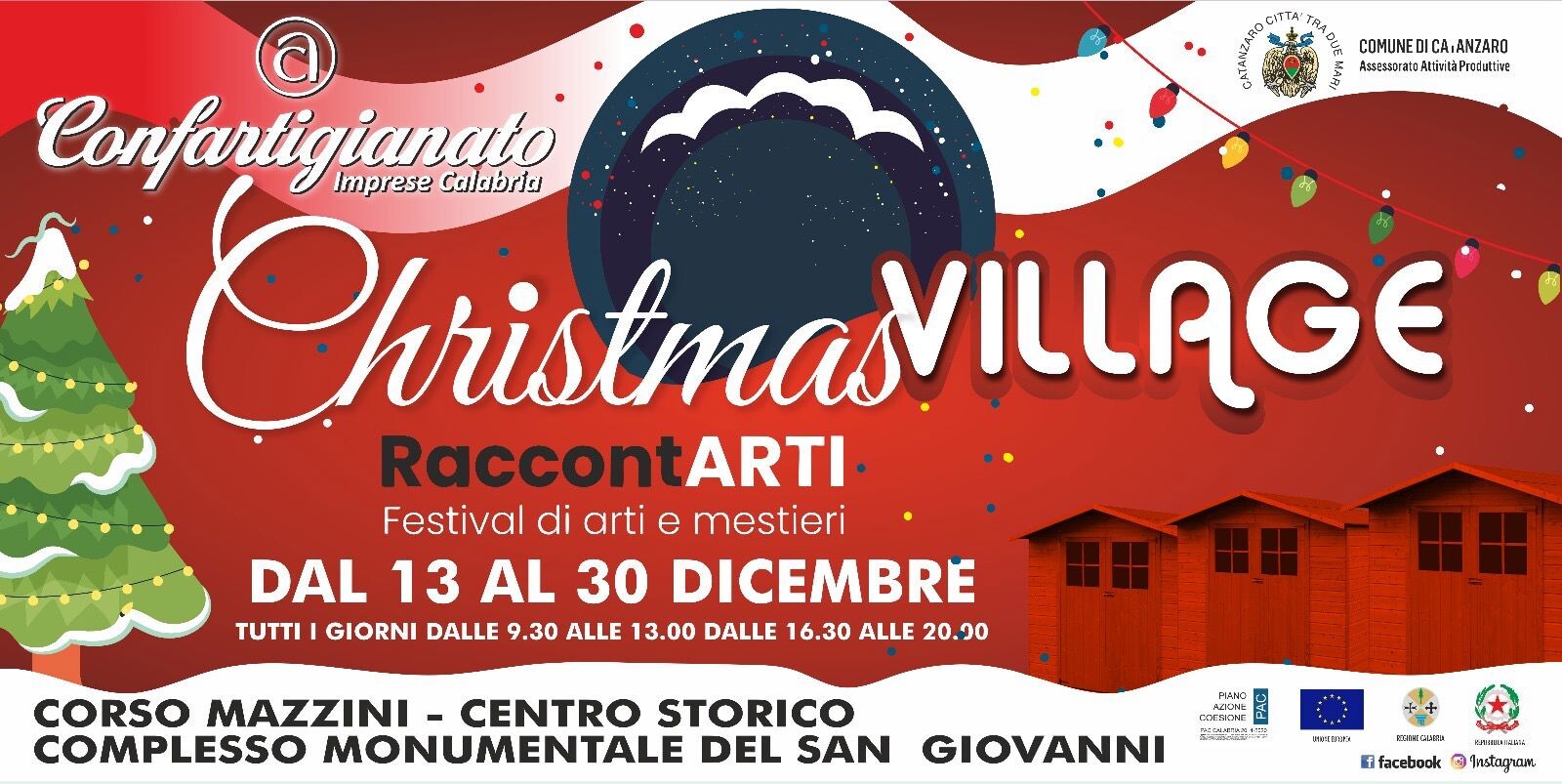images A Catanzaro “Confartigianato Christmas Village – RaccontArti”: luci, tradizione e artigianato nel cuore della città 