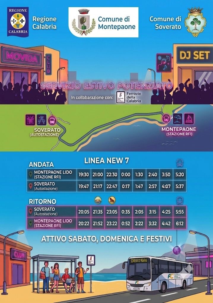 images Da sabato 8 agosto un servizio autobus che collega Montepaone a Soverato 