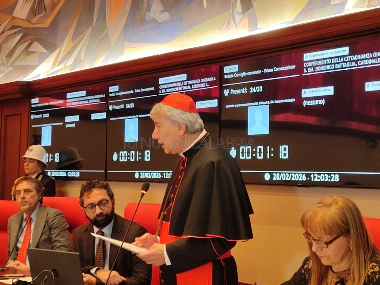 Catanzaro accoglie il suo cardinale: conferita la cittadinanza onoraria a Don Mimmo Battaglia