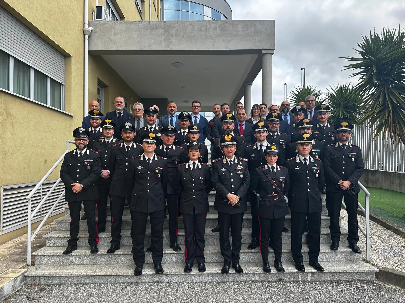 Visita del Comandante Interregionale Carabinieri “Culqualber” al Gruppo di Lamezia Terme e alle Stazioni di Nocera Terinese e Maida