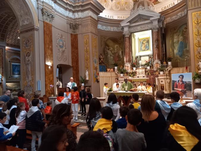 images Fede&Culti, a Gimigliano è arrivata una reliquia di Carlo Acutis