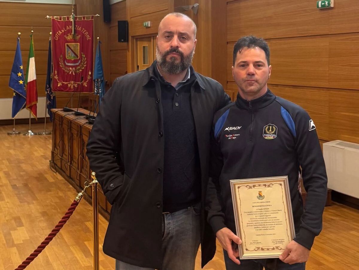 images Lamezia, Mimmo Gianturco celebra Claudio Gullo: “La Medaglia d’Oro CONI è un orgoglio per tutti noi”