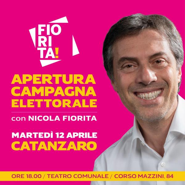 images Comunali, Fiorita e la coalizione del centrosinistra aprono la campagna elettorale 
