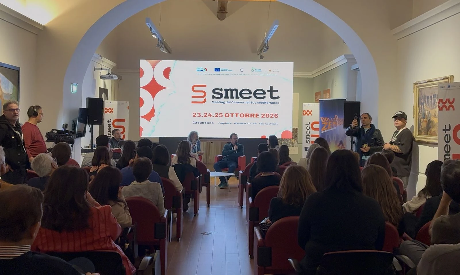 SMEET, il cinema protagonista a Catanzaro: Aurora Ruffino inaugura la prima edizione