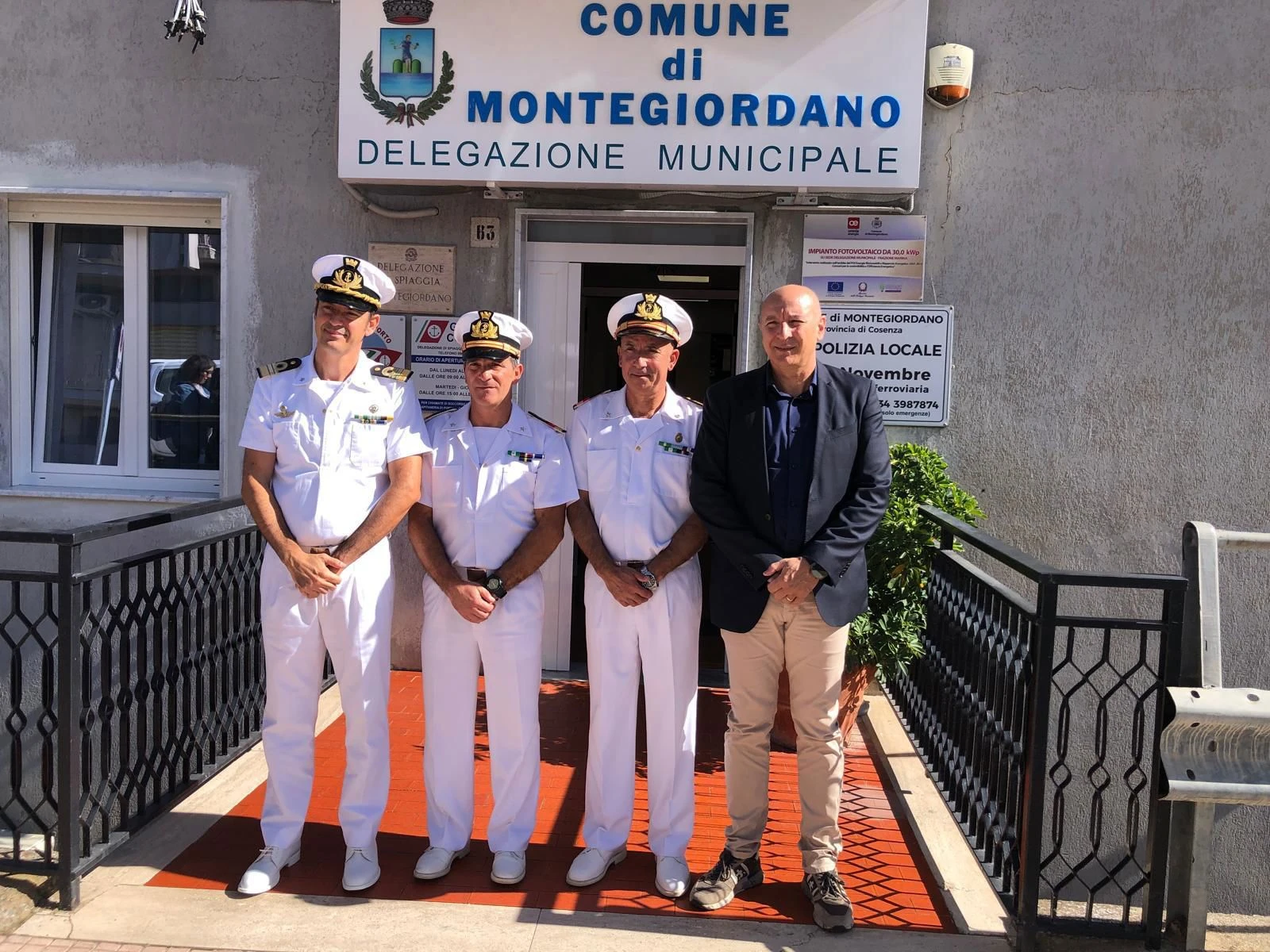Corigliano Calabro, avvicendamento nella Capitaneria di Porto al Comando della delegazione di spiaggia di Montegiordano