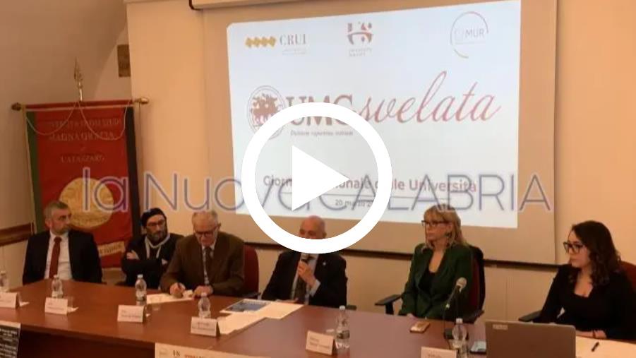 images Catanzaro, l’Umg apre le porte al pubblico per la prima Giornata nazionale delle Università 