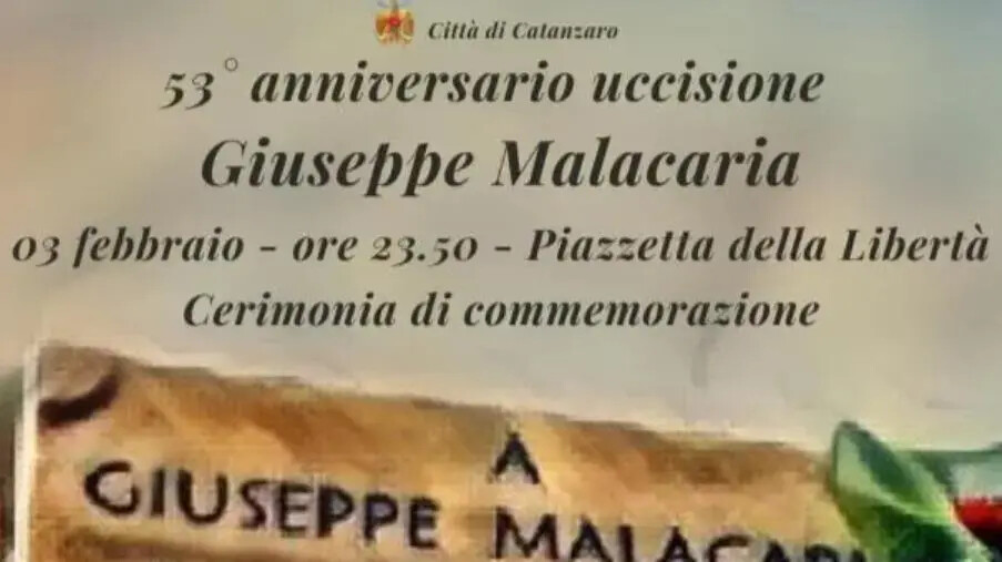 Il Comune di Catanzaro ricorda Giuseppe Malacaria nel 53° anniversario dalla morte images Il Comune di Catanzaro ricorda Giuseppe Malacaria nel 53° anniversario dalla morte