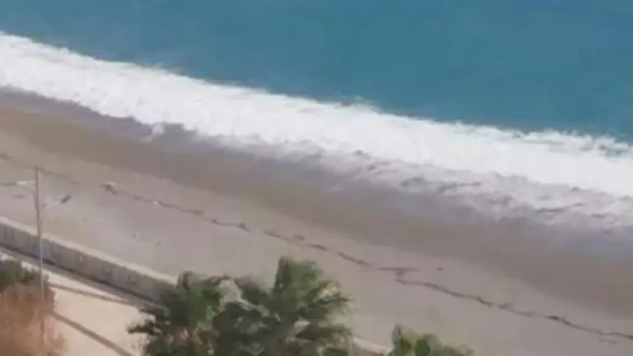 images Salvato in mare da poliziotti a Catanzaro mentre sta per annegare, Fsp Polizia: "Esempio per la collettività"