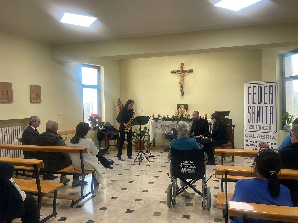 images La musica come medicina dell’anima, nell’Ospedale di Soveria prosegue il tour del Conservatorio Tchaikovsky
